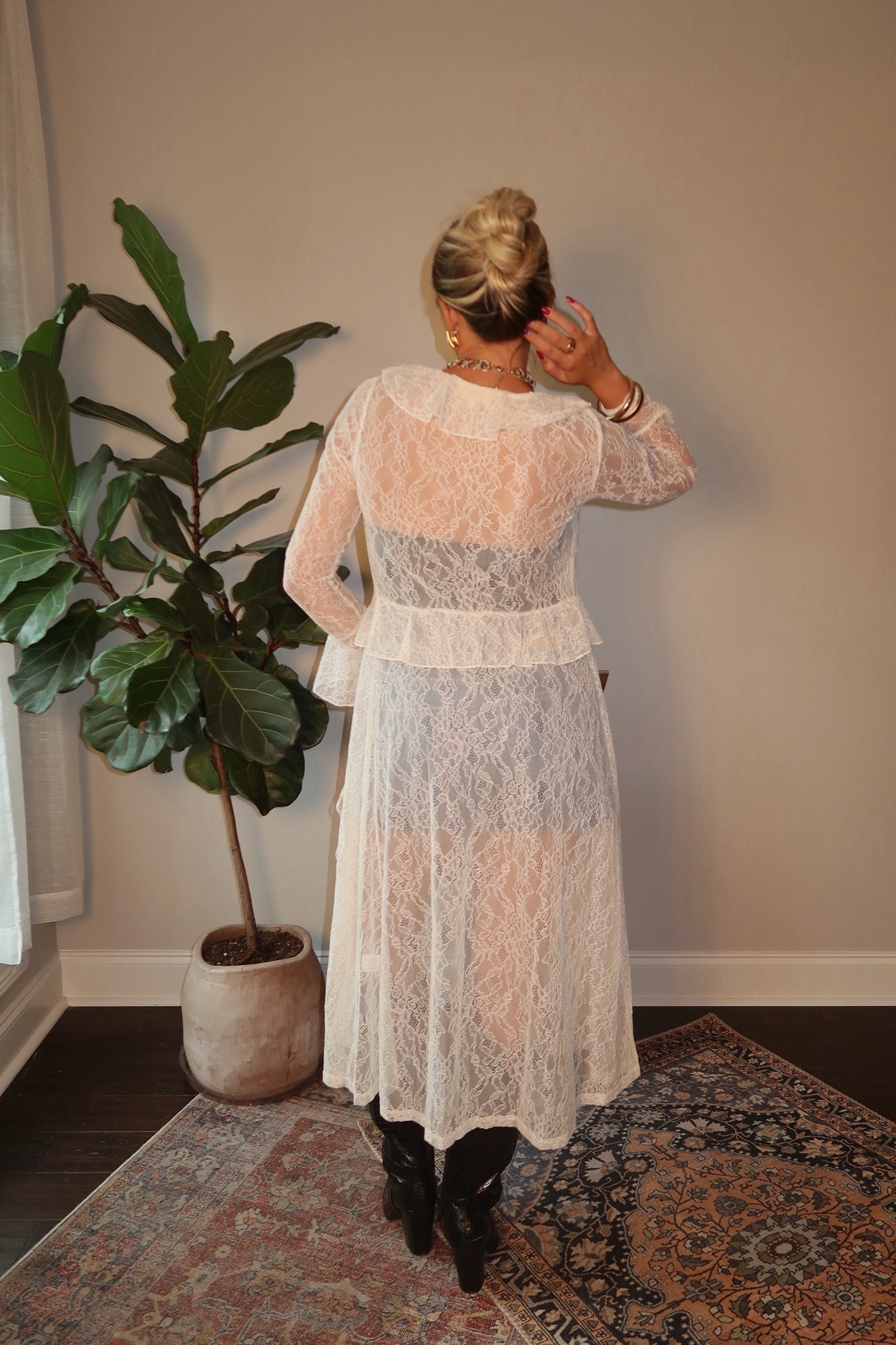 Heirloom Lace Duster
