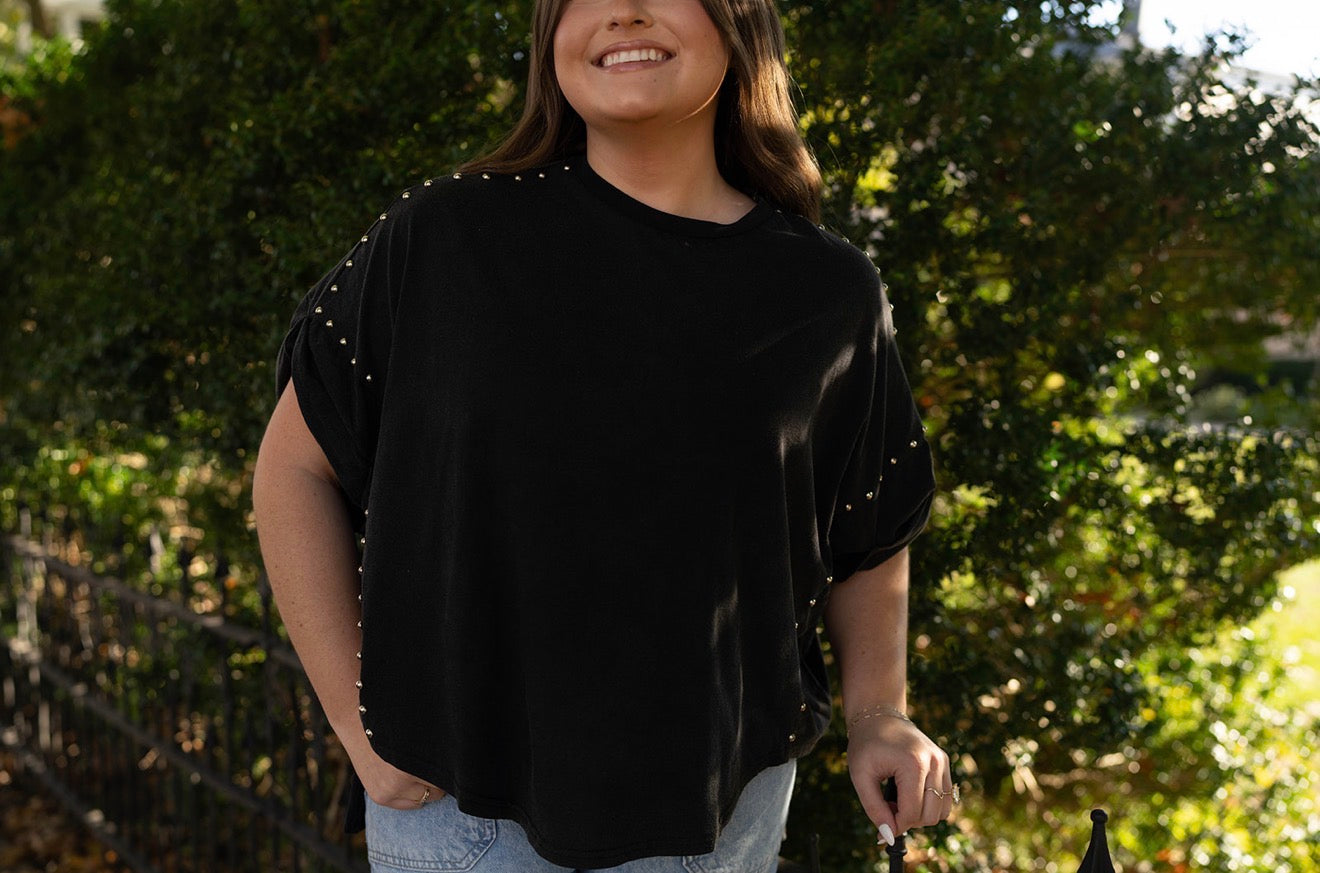 The Midnight Stud Top