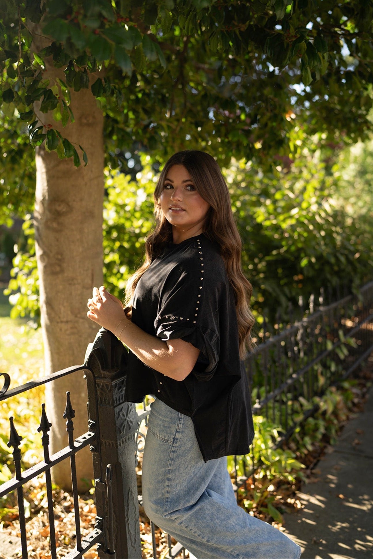 The Midnight Stud Top