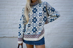 Vintage Blue Ridge Knit Sweater