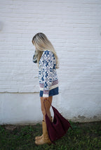 Vintage Blue Ridge Knit Sweater