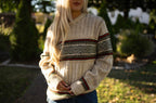 Vintage Woodland Knit Sweater