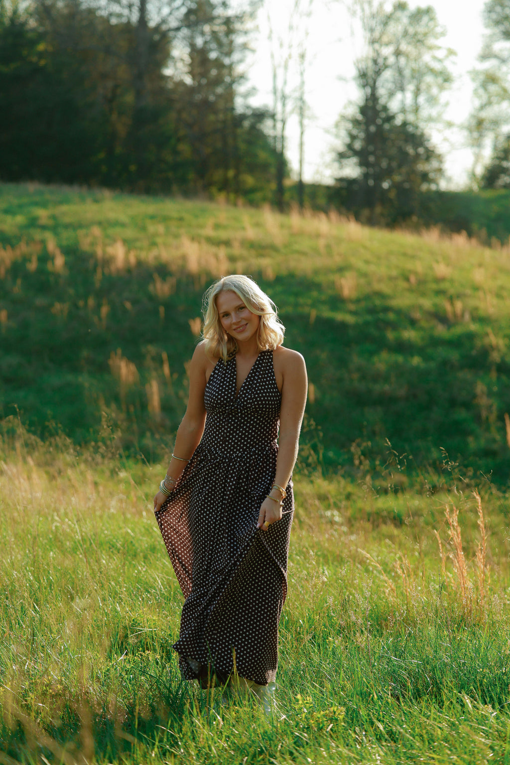 The Golden Hour Meadow Dress