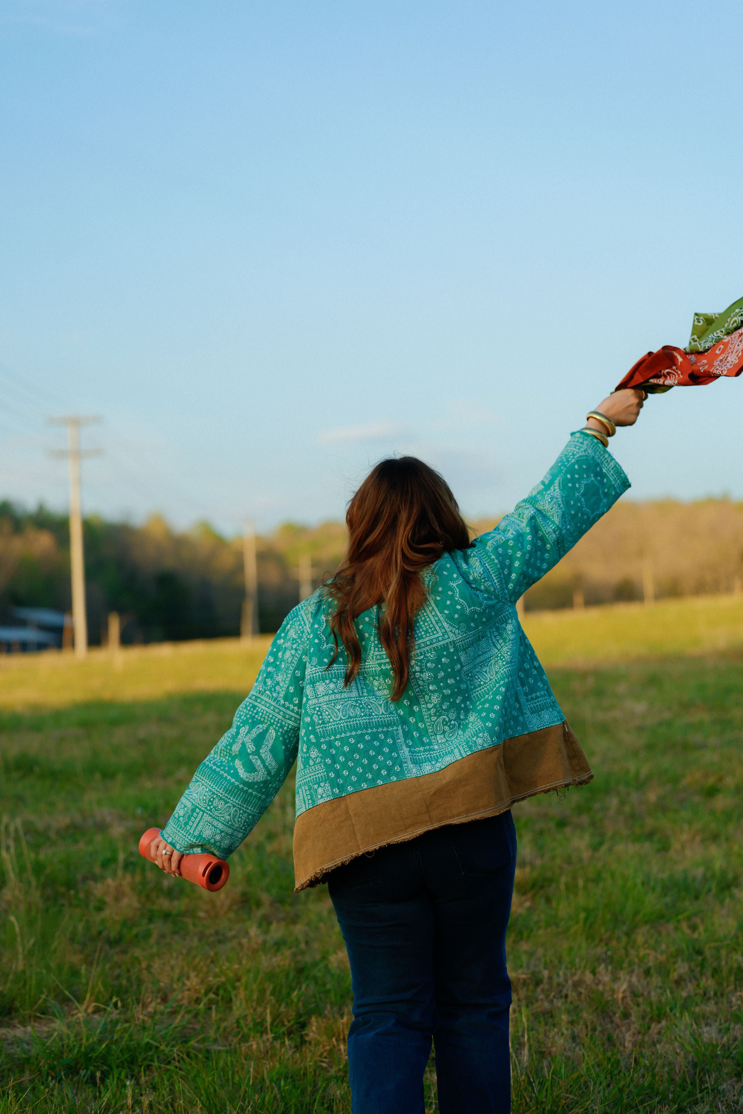 The Backroad Bandana Jacket – Appa Blue