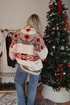 Vintage Red Maple Sweater