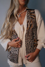 Vintage Animal Print Vest