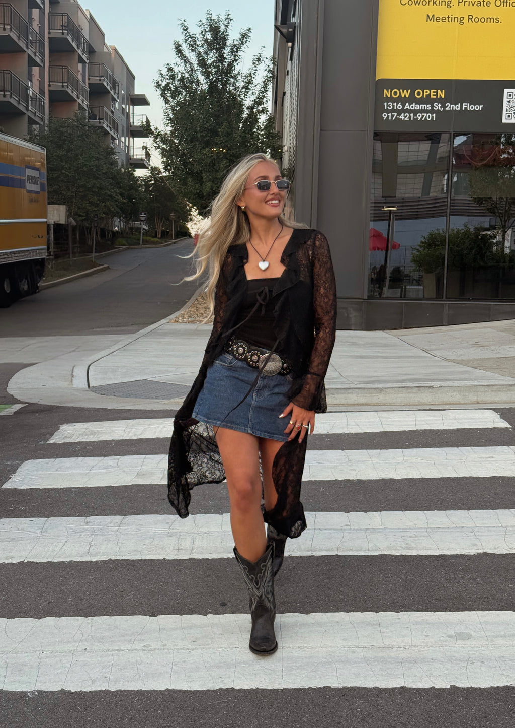 Heirloom Lace Duster