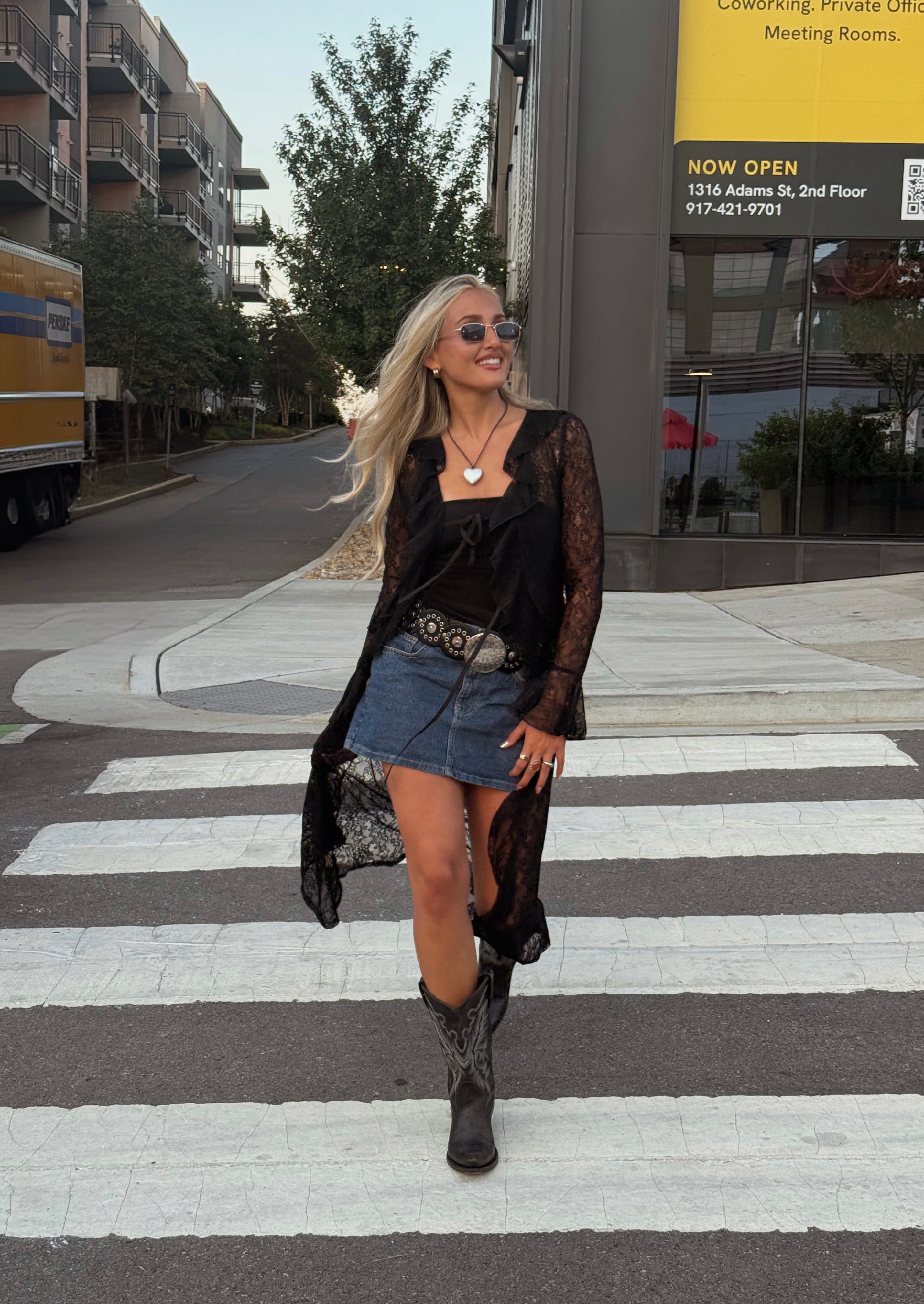 Heirloom Lace Duster