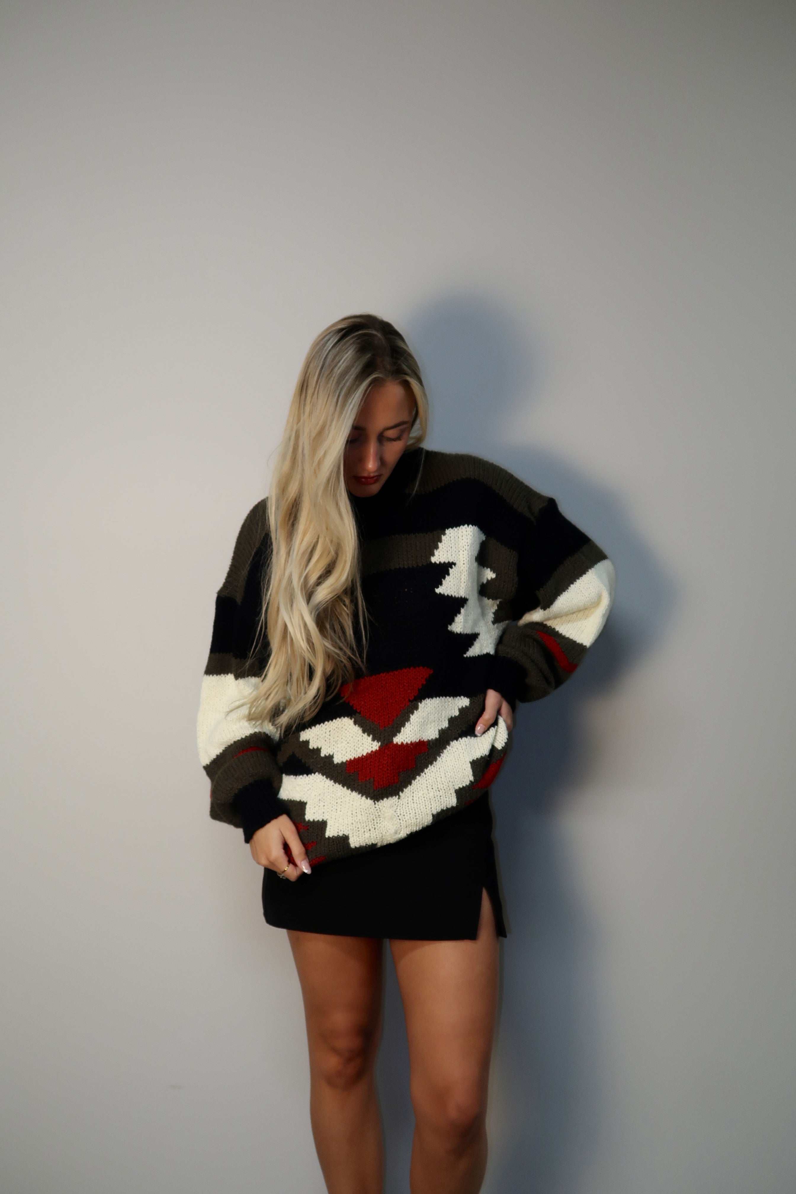 Vintage Red Rock Sweater