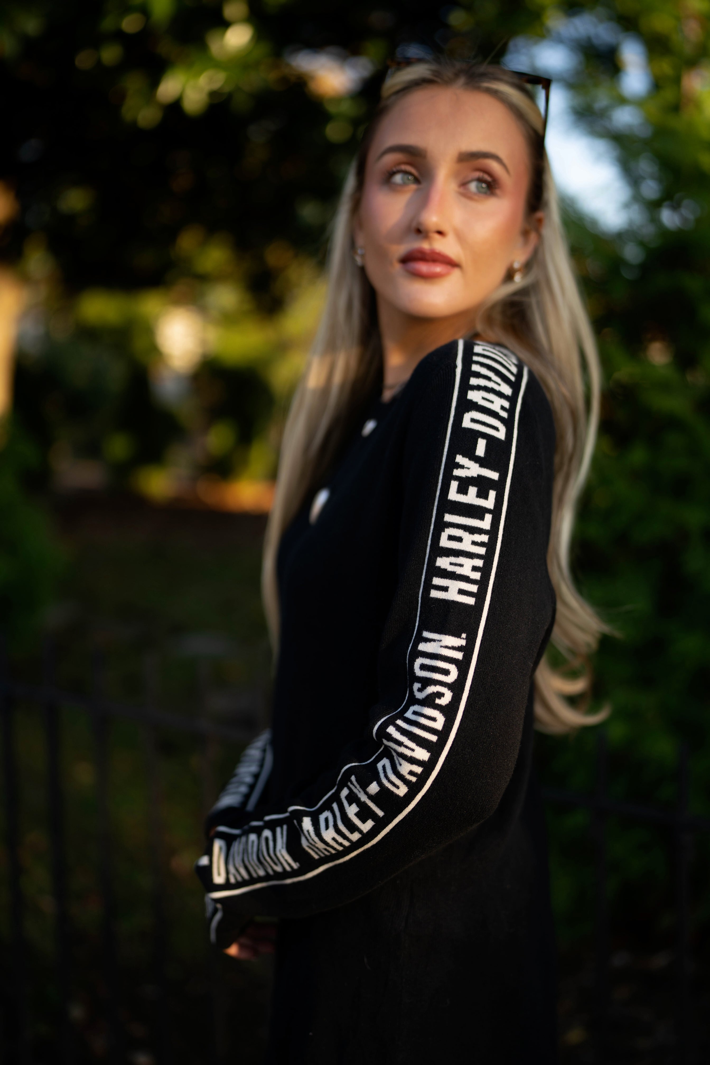 Vintage Harley-Davidson Long Sleeve Knit Sweater