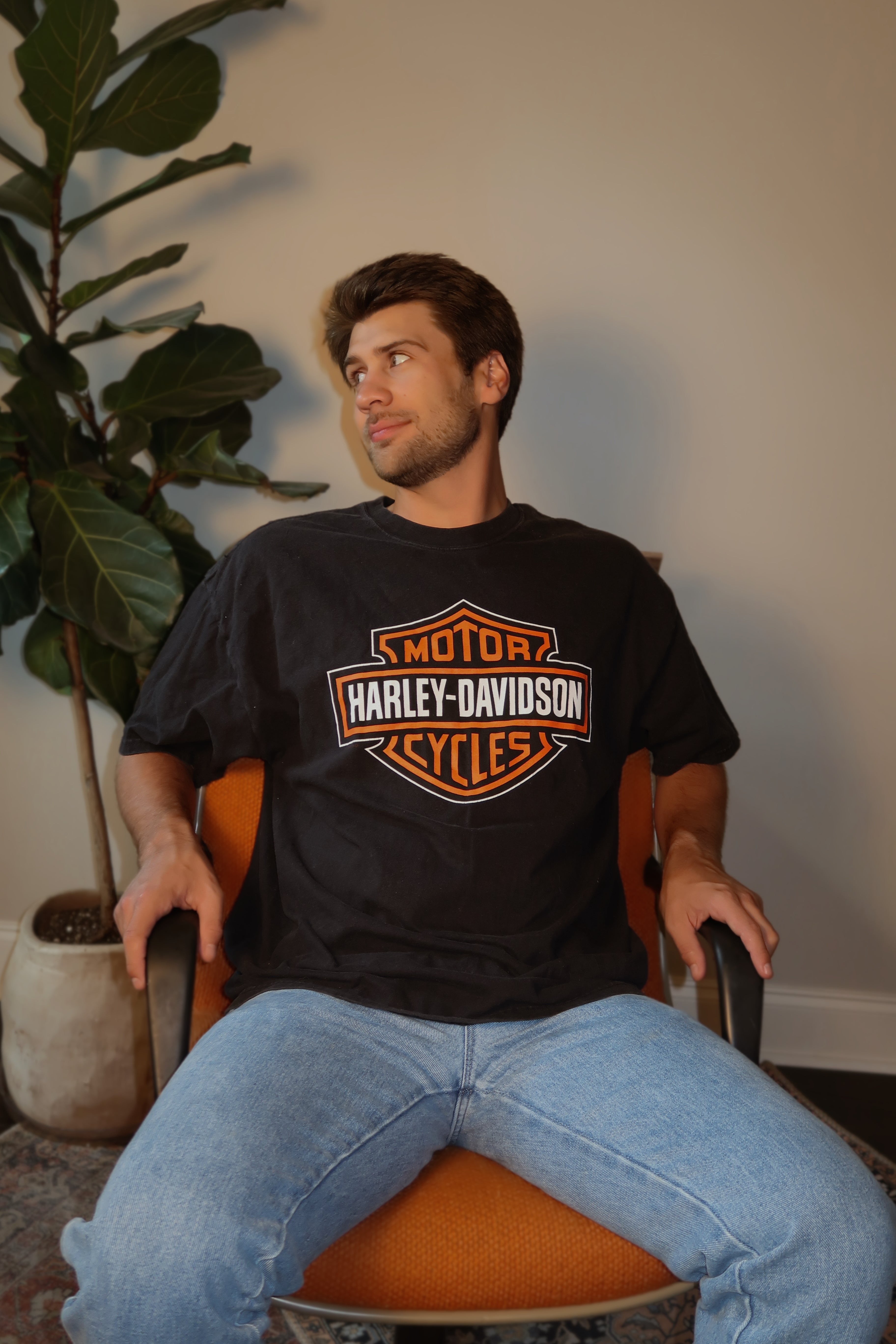 Vintage Harley Davidson Graphic Tee