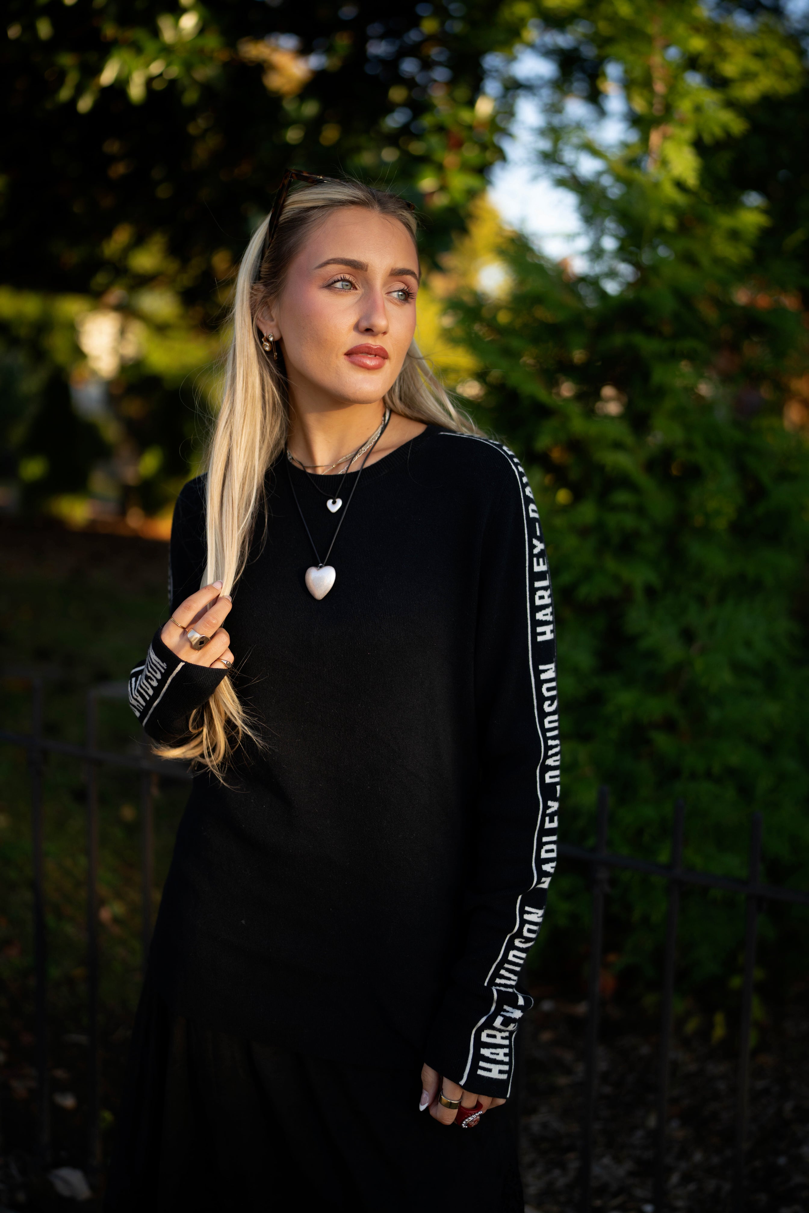 Vintage Harley-Davidson Long Sleeve Knit Sweater