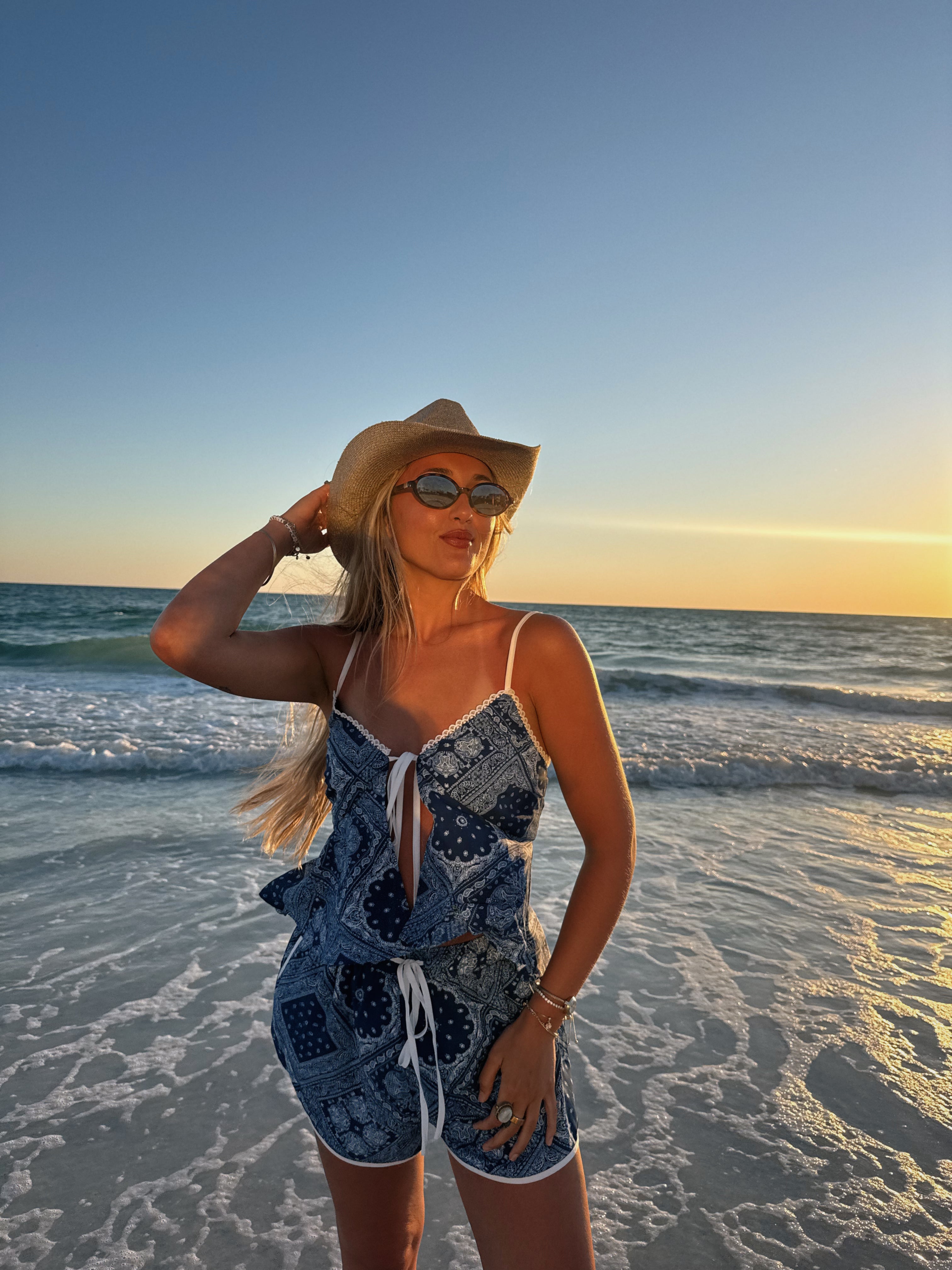 Out of the Blue Top